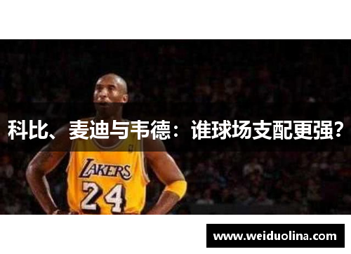 科比、麦迪与韦德:谁球场支配更强?